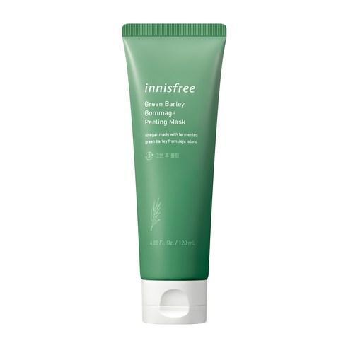 [Innisfree] Refining gommage mask - with green barley 120ml - Seoul Glow Box