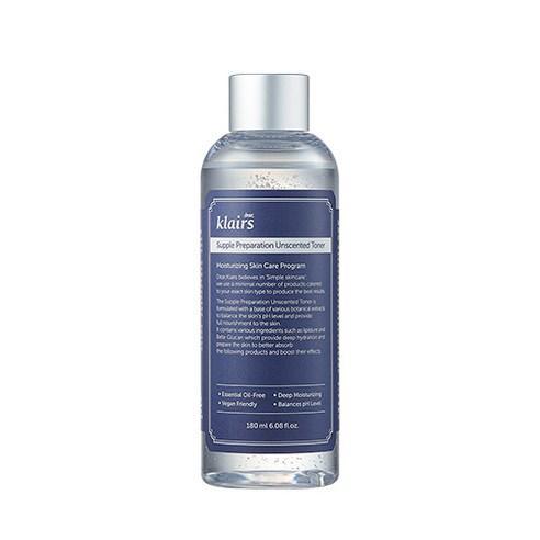 [Klairs] Supple Preparation Unscented Toner 180ml - Seoul Glow Box