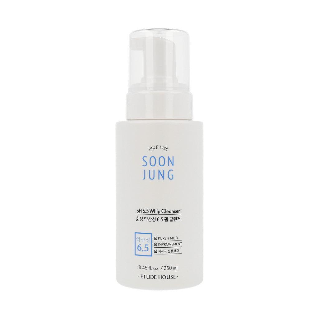 [EtudeHouse] SoonJung pH 6.5 Whip Cleanser 250ml - Seoul Glow Box