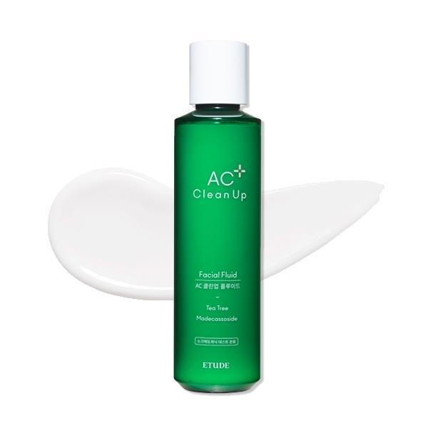 [EtudeHouse] AC Clean Up Facial Fluid 180ml - Seoul Glow Box