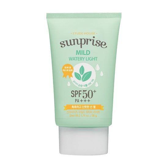 [EtudeHouse] Sunprise Mild Watery Light Sunscreen SPF50+/PA+++ 50ml - Seoul Glow Box