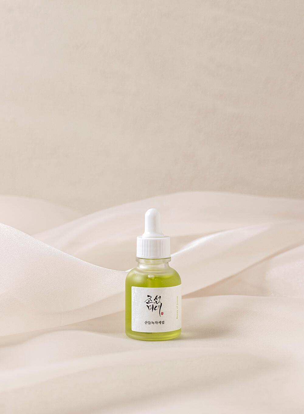 [BeautyOfJoseon] Calming Serum : Green tea + Panthenol 30ml - Seoul Glow Box