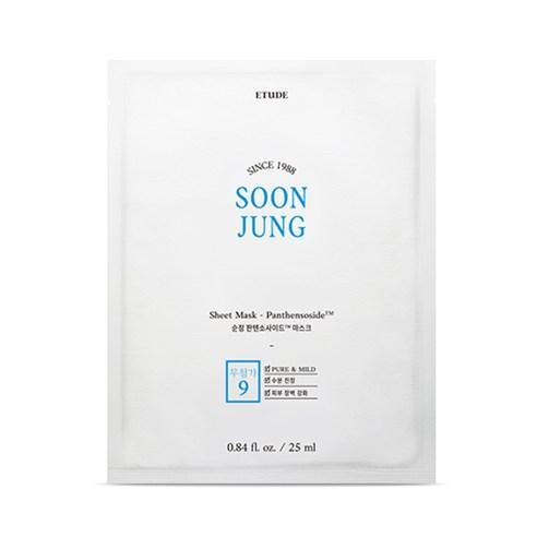 [EtudeHouse] SoonJung Mask Panthensoside 10 sheets - Seoul Glow Box