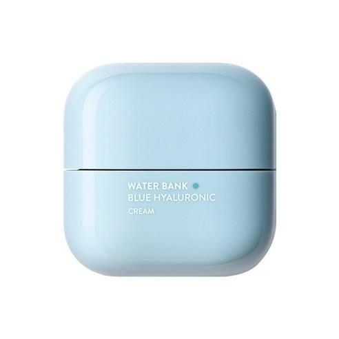 [Laneige] Water Bank Blue Hyaluronic Cream Moisturizer 50ml (for combination and oily skin) - Seoul Glow Box