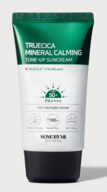 [Somebymi] Truecica Mineral Calming Tone-Up Suncream 50ml - Seoul Glow Box