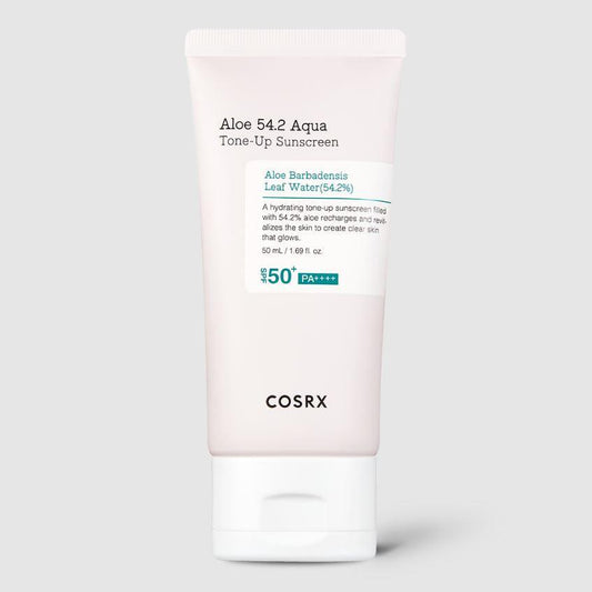 [Cosrx] Aloe 54.2 Aqua Tone-up Sunscreen 50ml - Seoul Glow Box