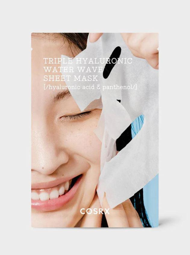 [Cosrx] HYDRIUM TRIPLE HYALURONIC WATER WAVE SHEET MASK 1ea 20g - Seoul Glow Box