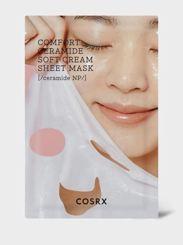 [Cosrx] Balancium Comfort Ceramide Soft Cream Sheet Mask 1ea 26g - Seoul Glow Box