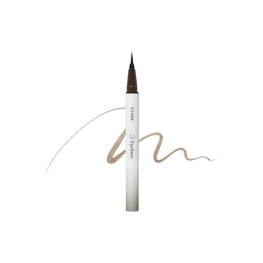 [Etudehouse] 2X Tinting Eyeliner -02 Natural Light Brown - Seoul Glow Box