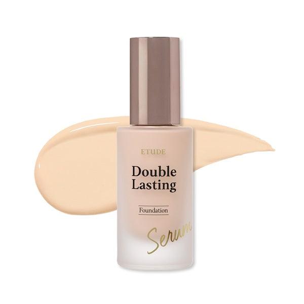 [Etudehouse] Double Lasting Serum Skin Foundation 30g -No.17N1 Neutral Vanilla - Seoul Glow Box