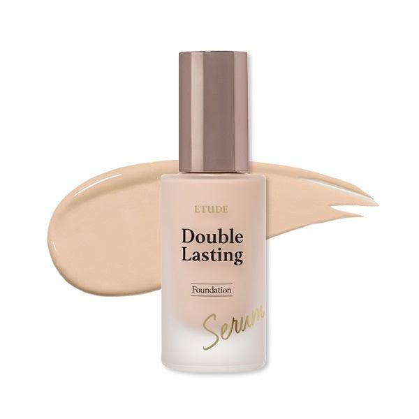 [Etudehouse] Double Lasting Serum Skin Foundation 30g -No.23N1 Sand - Seoul Glow Box