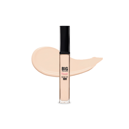 [EtudeHouse] Big Cover Skin Fit Concealer PRO #Light Vanilla P03 7g - Seoul Glow Box