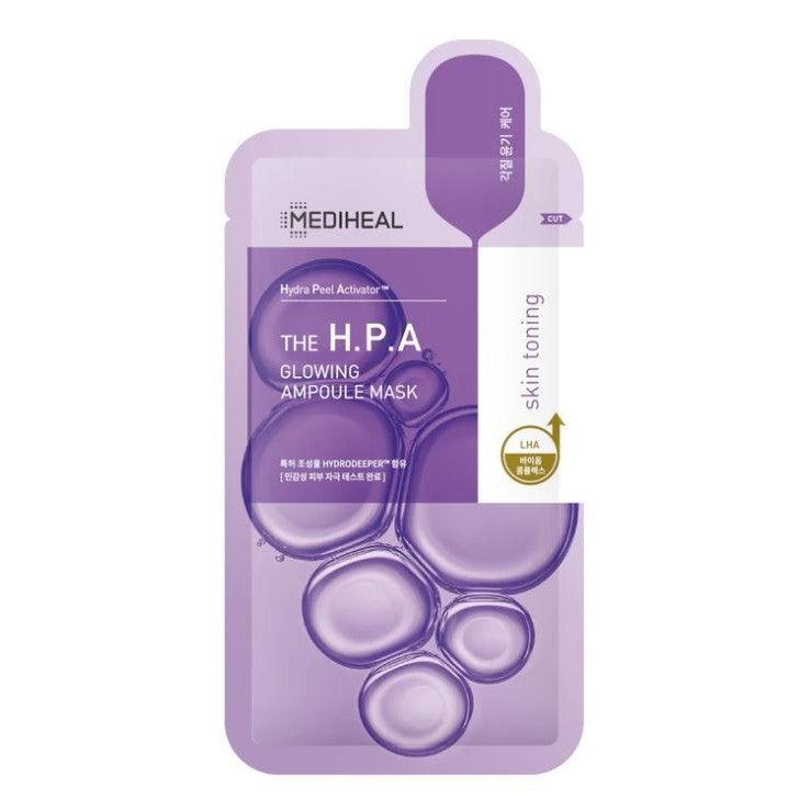 [Mediheal] The H.P.A Glowing Ampoule Mask 10ea - Seoul Glow Box