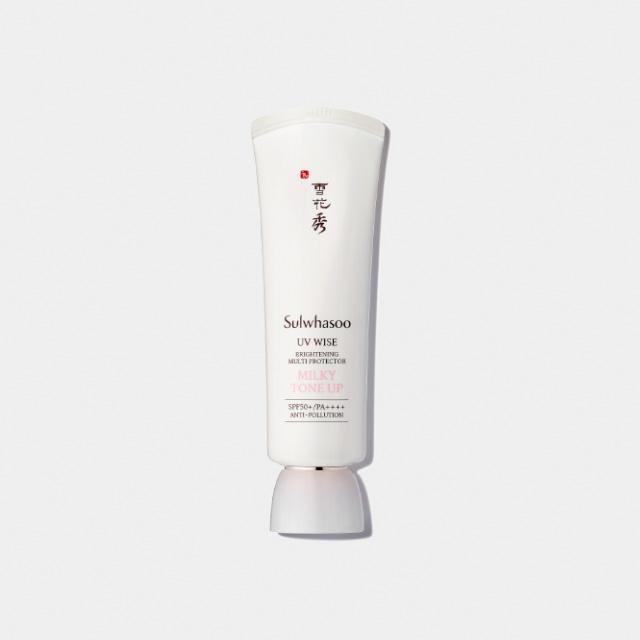 [Sulwhasoo] UV Wise Brightening Multi Protector 50ml -No. 2 Milky Tone Up - Seoul Glow Box