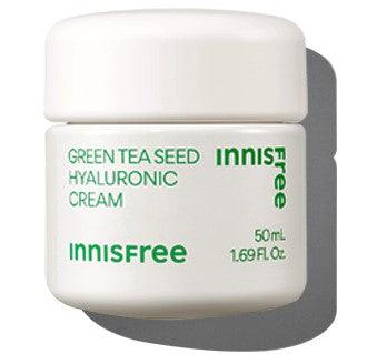 [Innisfree] Green Tea Hyaluronic Cream 50ml - Seoul Glow Box