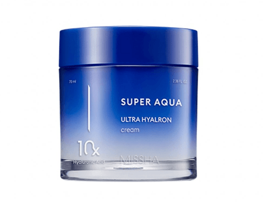 [MISSHA] Super Aqua Ultra Hyalron Cream 70ml - Seoul Glow Box