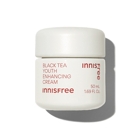 [Innisfree] Youth Enhancing Cream - with Black Tea 50ml - Seoul Glow Box