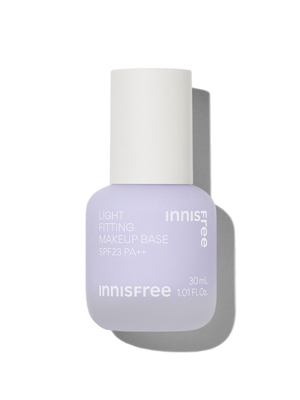 [INNISFREE] Light Fitting Make up Base SPF 23 PA++ 30ml (Purple) - Seoul Glow Box